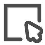 Cursor Window SVG Icon